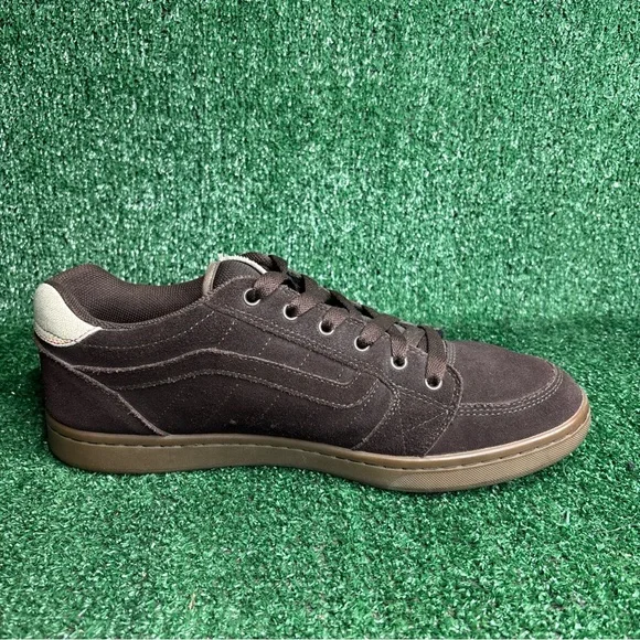 VANS Cardiel Anti Hero Estilo Quattro Brown Suede Old Skool Size 14 Vintage Y2K - Picture 6 of 12